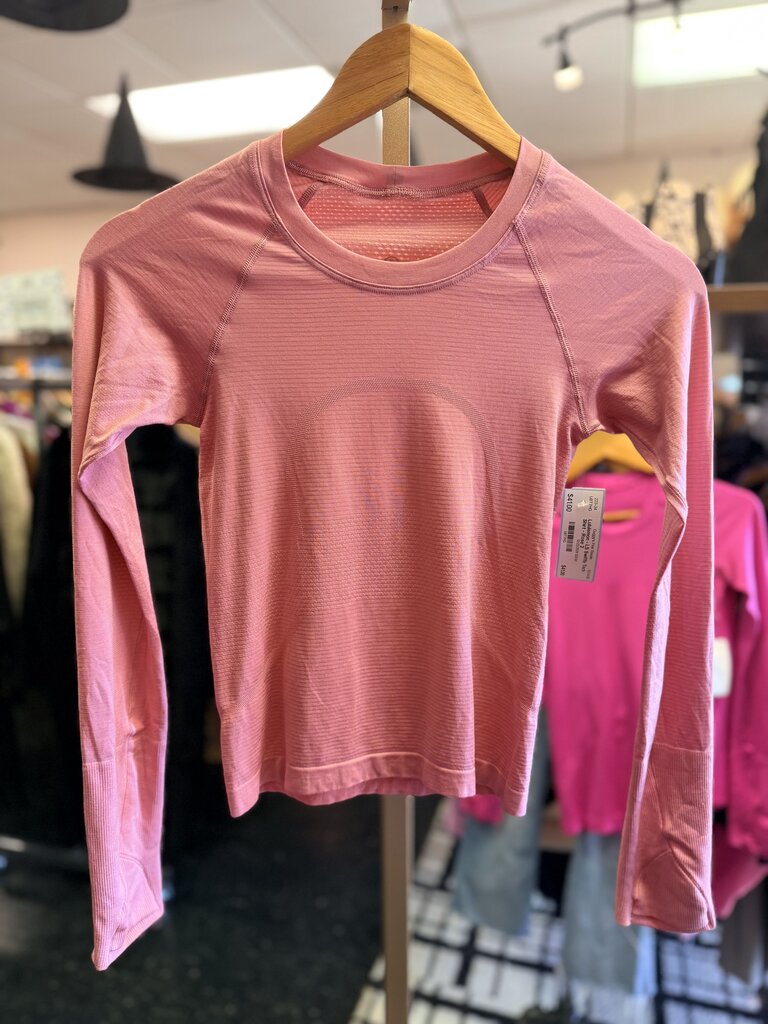 Lululemon - LS Swiftly Tech Shirt - Rose