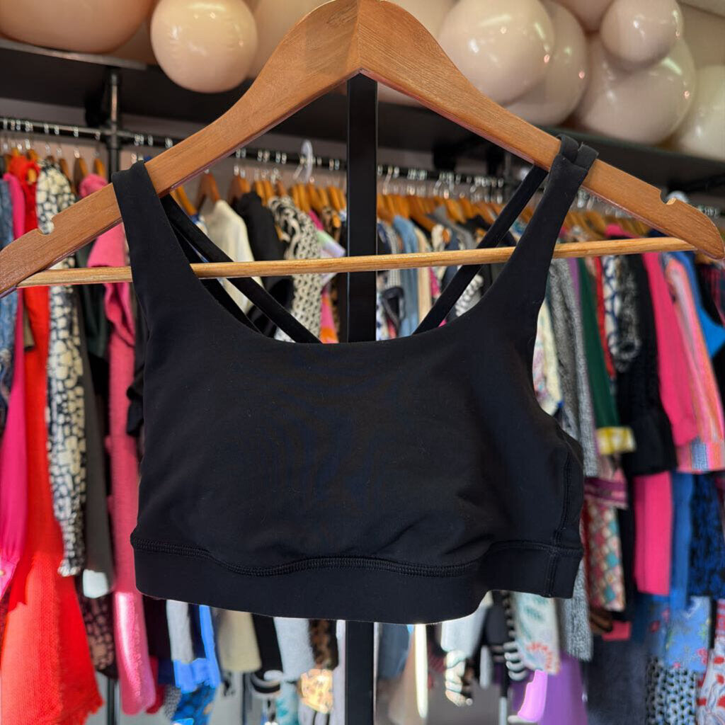 Lululemon- Strappy Sports Bra - Black