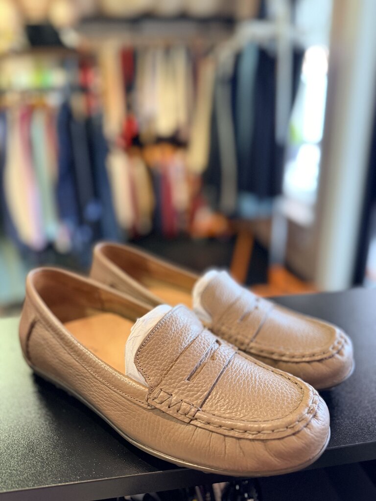 Vionic- Marcy Leather Loafers - Brown