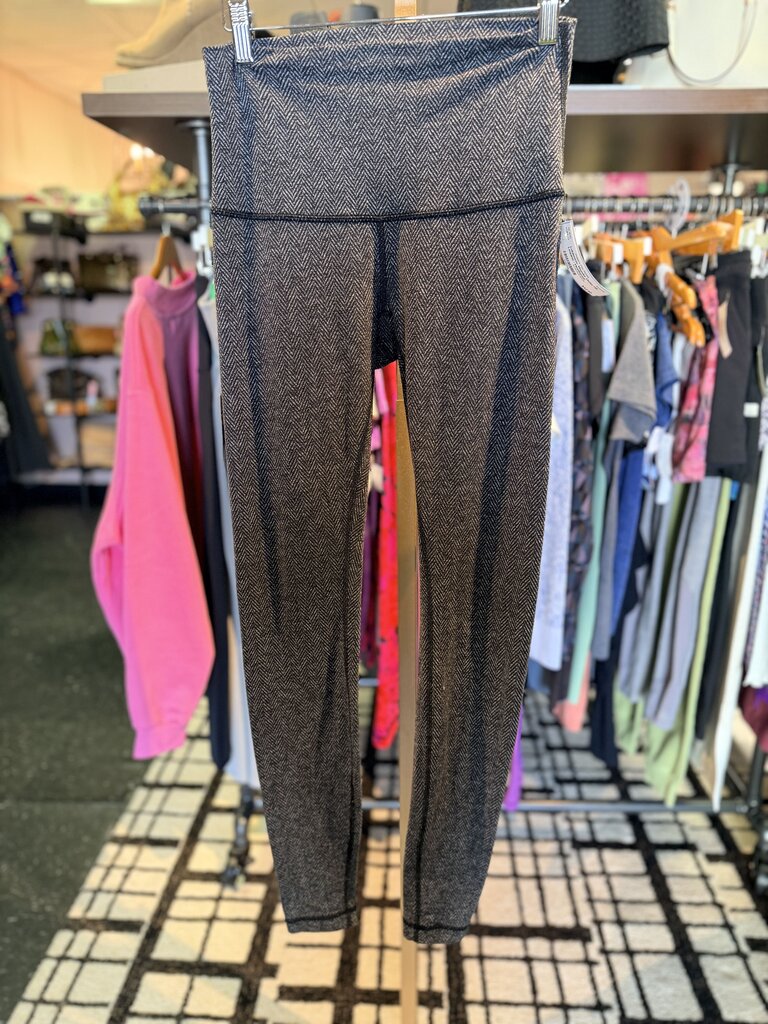 Lululemon- Wunder Under HR Legging - Heathered Herringbone