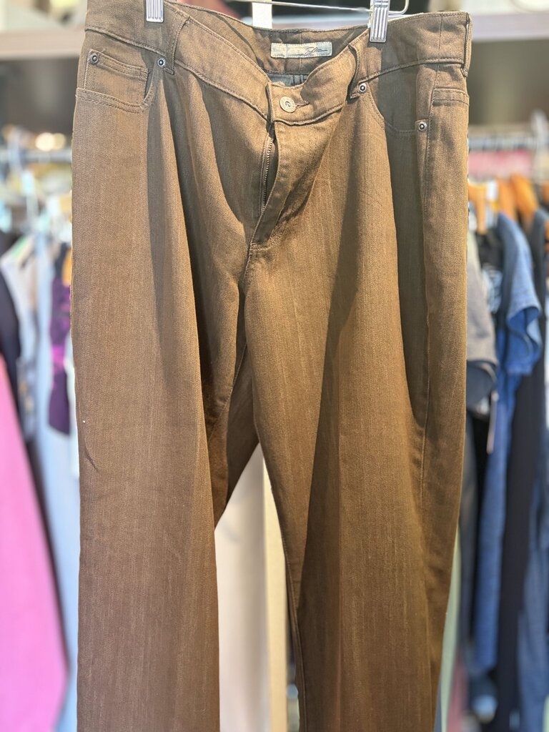 Chico's NWT - Straight Leg Denim - Brown