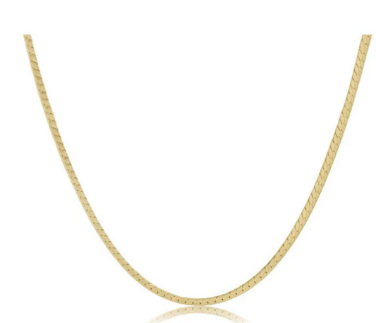 enewton- NWT 15" Choker Herringbone Chain - Gold