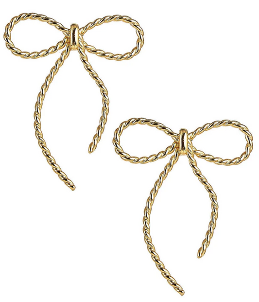 Lisi Lerch NWT-Tory Bow Earrings