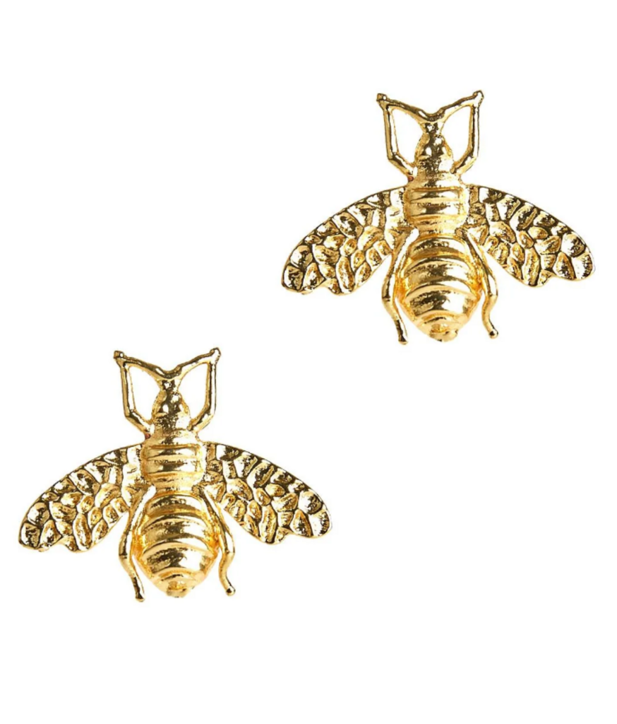Lisi Lerch NWT-Bee Stud Earrings- Gold