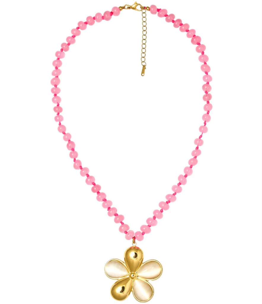 Lisi Lerch NWT-Macie Beaded Necklace - Flower