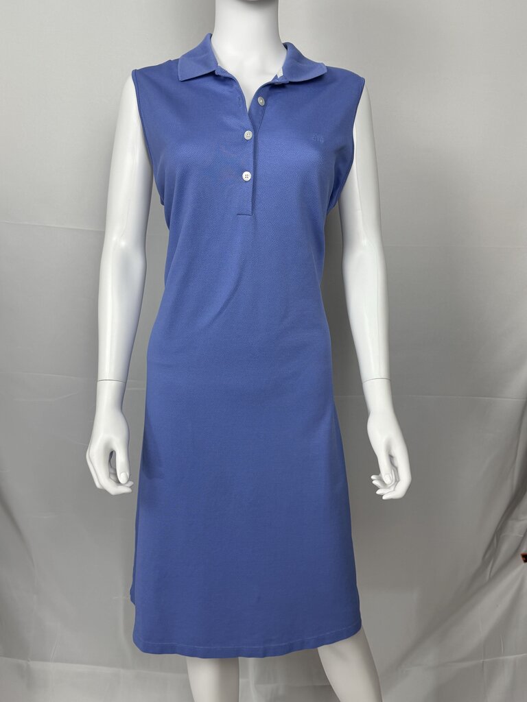 Brooks Brothers- Blue Sleeveless Polo Dress