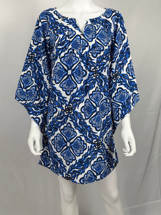 Southern Frock - Blue - 3/4 Dress
