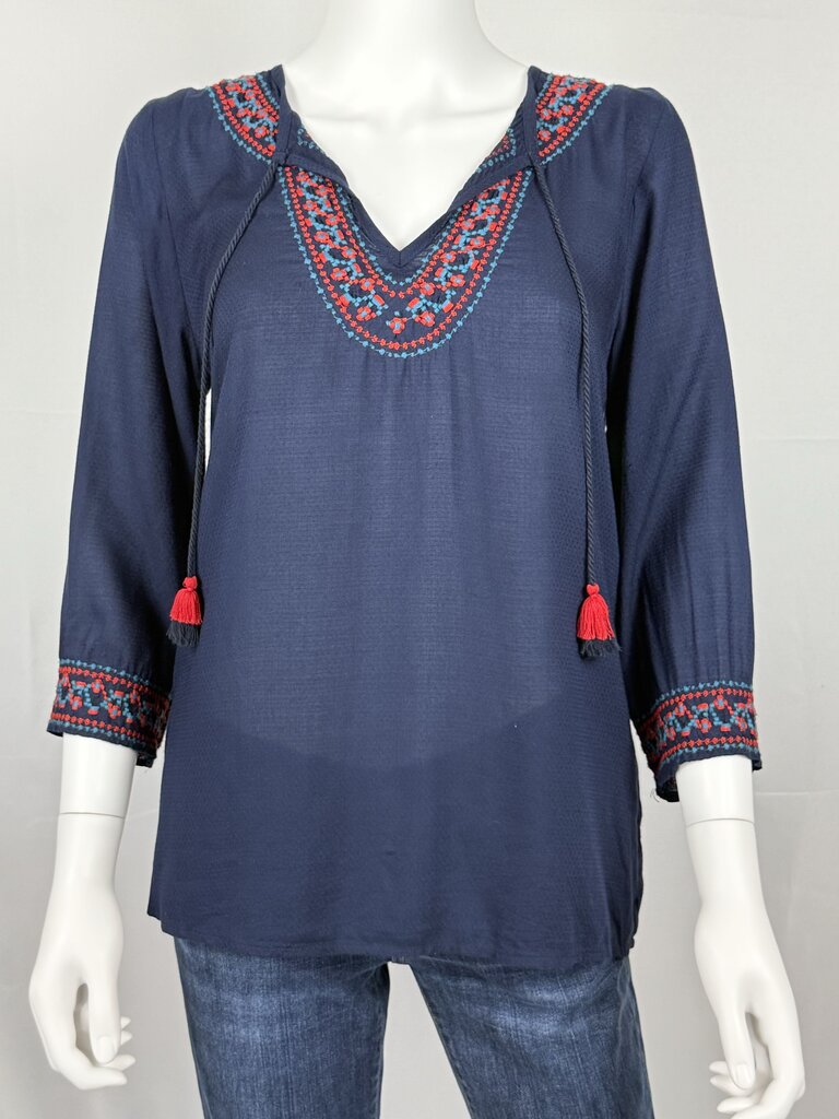 Hatley - Navy - Boho Tunic Top