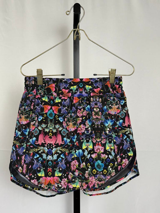 Lululemon - Black Floral Skirt
