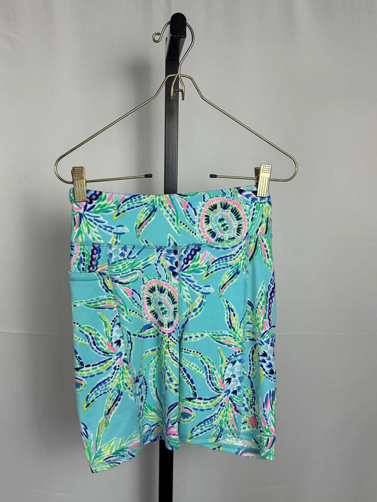 Lilly Pulitzer - Blue Floral Bike Shorts
