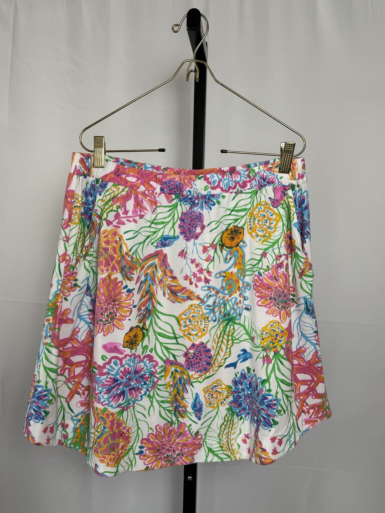 Fresh Produce - White, Multi - Cotton Skirt