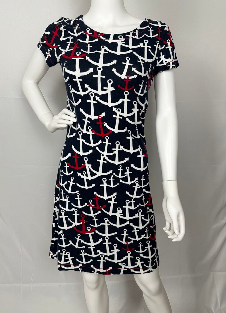 Hatley - Navy - Anchor Dress SS