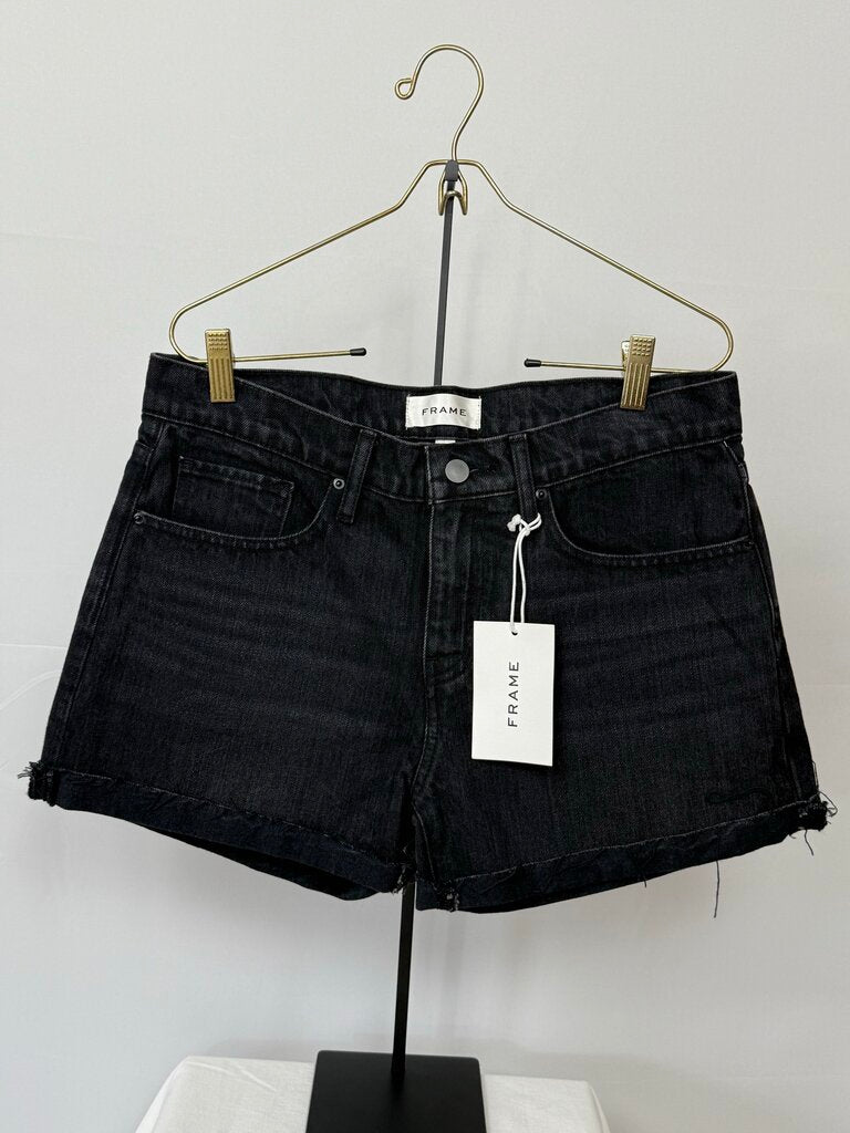 Frame - NWT - Black Denim Shorts