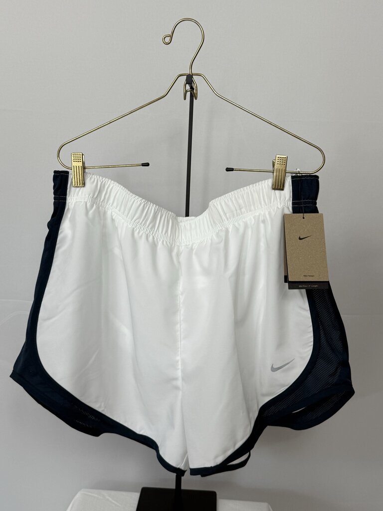 Nike - NWT - White, Navy - Tempo Shorts