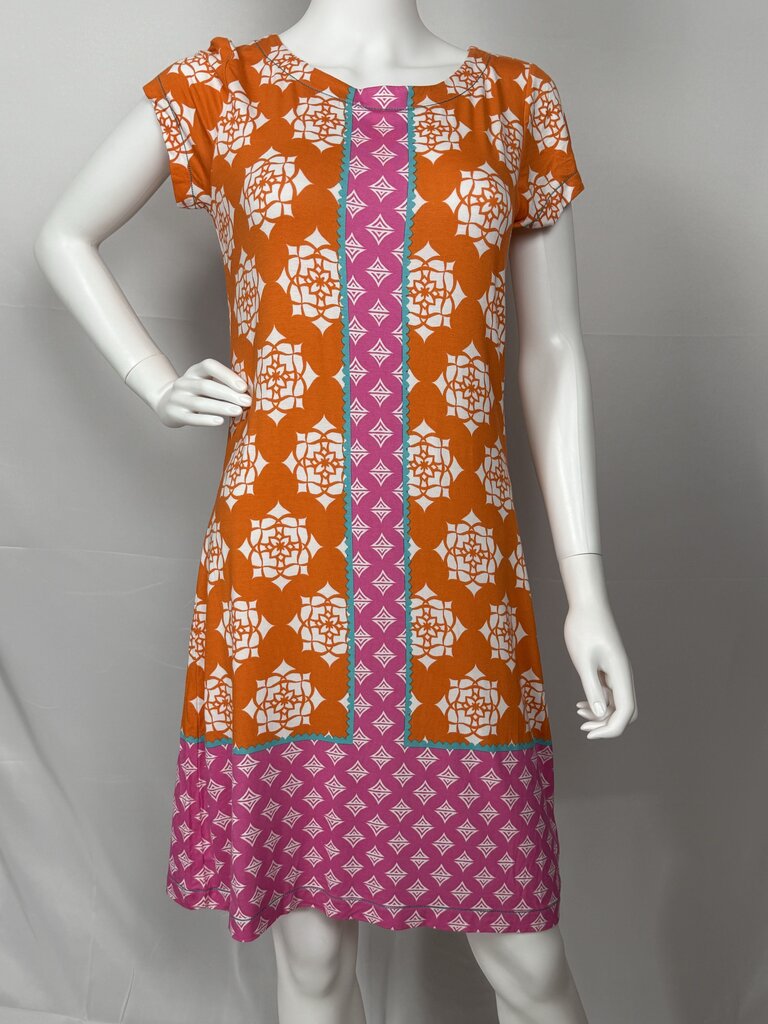 Hatley - Orange, Pink - SS Pattern Dress