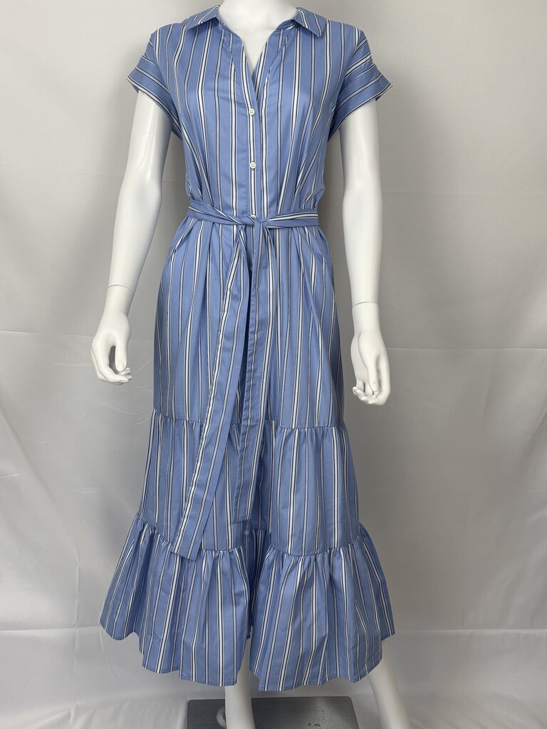 Tommy Hilfiger - NWT - Blue - Striped Tiered Dress