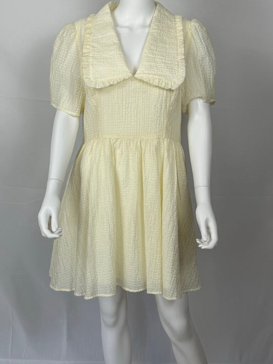 Lush- NWT - Cream - Mini Dress