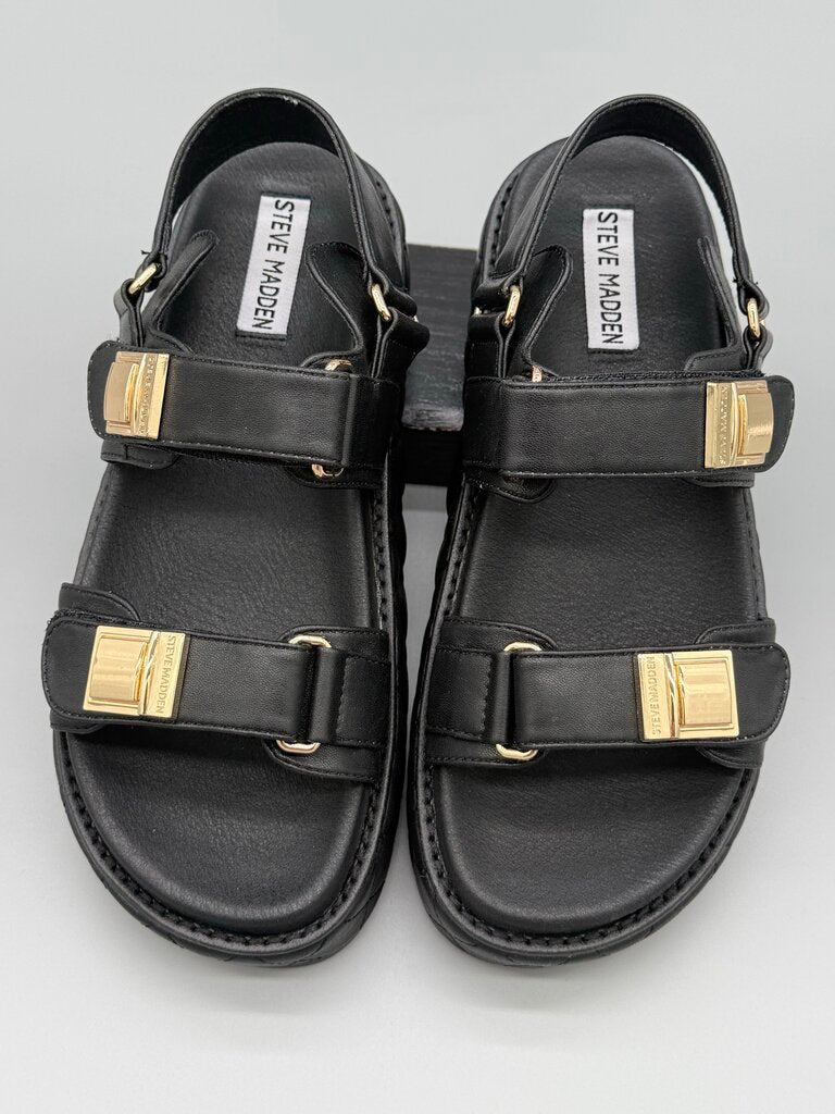 Steve Madden - NWT - Black - Bowie Sandals
