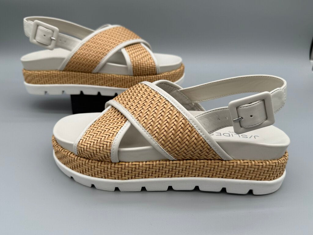 J/Slides - NWT - Beige - Beilee Sandal