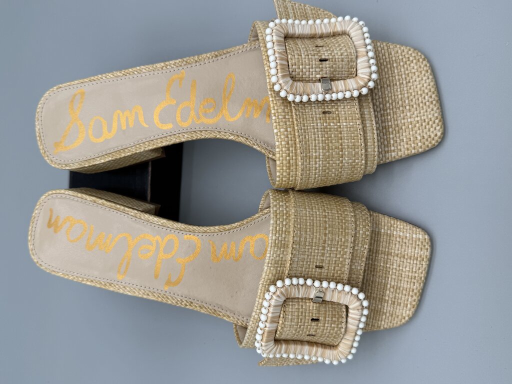 Sam Edelman - NWT - Beige - Deacon Raffia Sandal