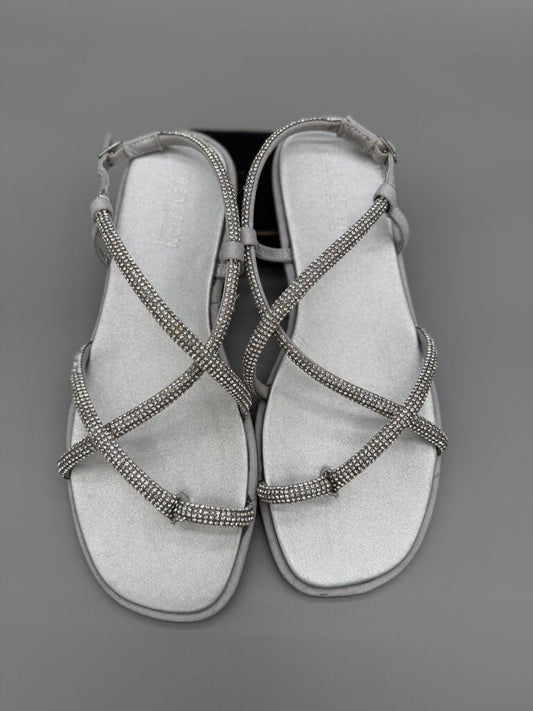 Reaction - NWT - Silver- Strappy Sandal