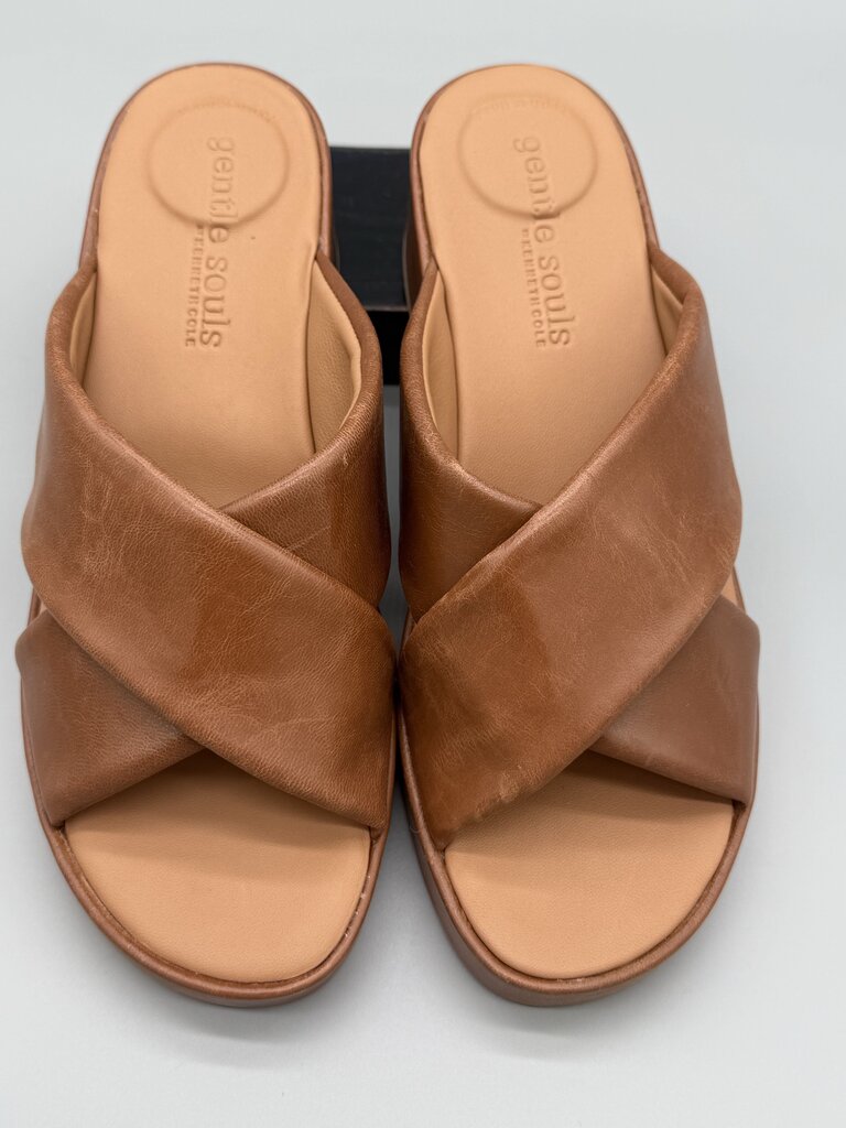 Gentle Souls - NWT - Brown - River Platform Sandal