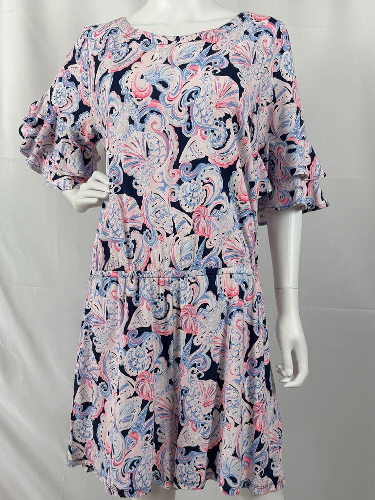Lilly Pulitzer - NWT - Navy, Pink - Lula Romper