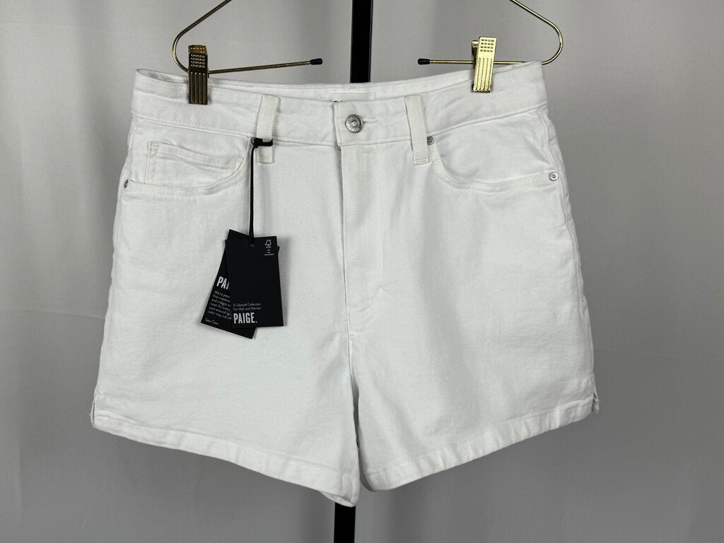 Paige - NWT - Dani Shorts - White Denim