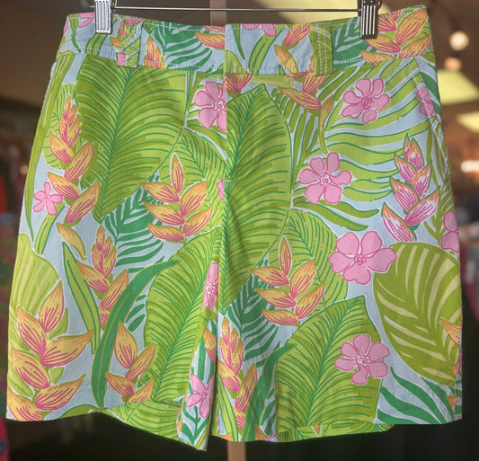 VTG Lilly Pulitzer - Tropical Floral Bermuda Shorts