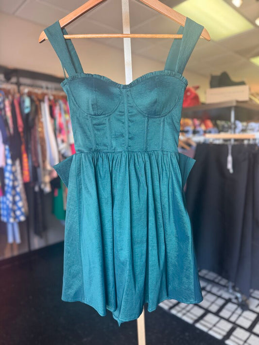 Altar'd State - Elyse Dress in Hunter