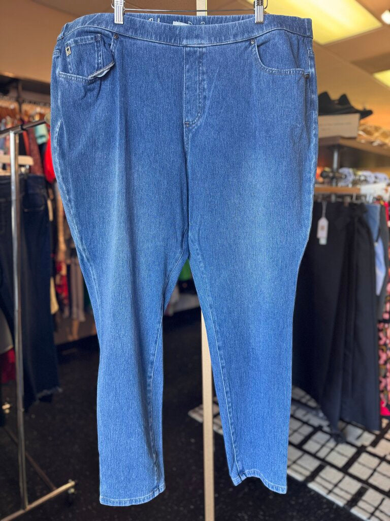 Belle by Kim Gravel - Pull On Jeans