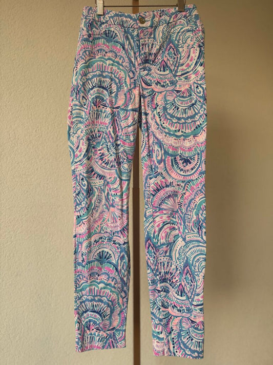 Lilly - Kelly Skinny Ankle Pant "Happy as a Clam"