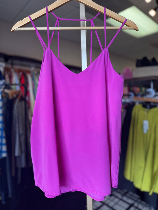 Karlie - Strappy Tank - Purple