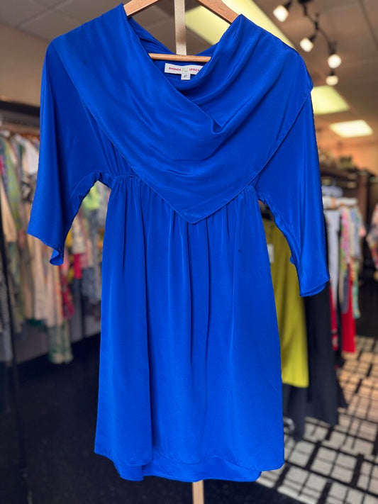 Amanda Uprichard - Silk Dress in Royal Blue