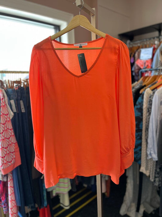 Michelle McDowell - LS V-Neck Blouse