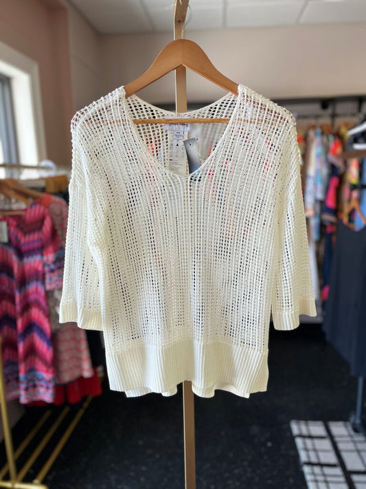 Joseph Ribkoff - Open Stitch Pullover Sweater