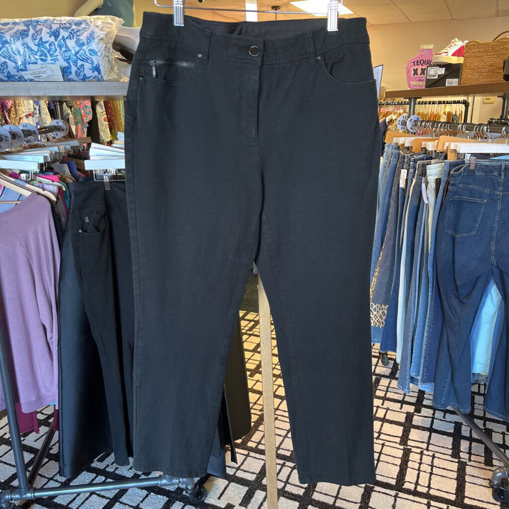 Chico's - So Slimming Black Ankle Pants
