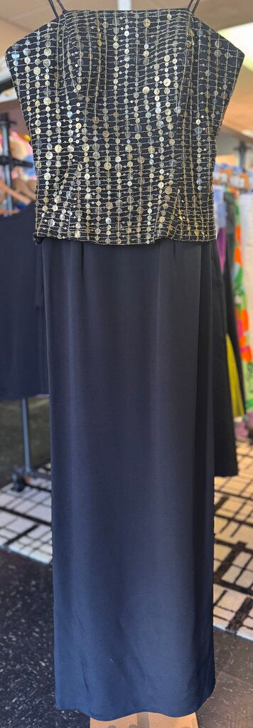 Theia - Black Evening Gown