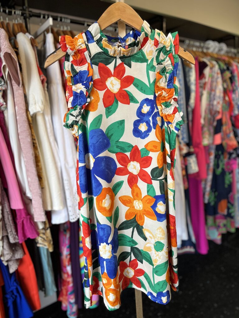 THML- Floral Mini Dress