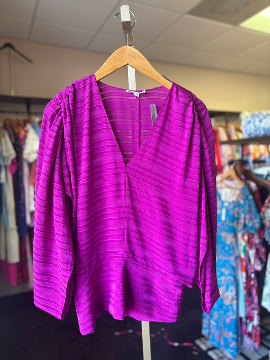 Anna Cate- Nina Top in Fuchsia
