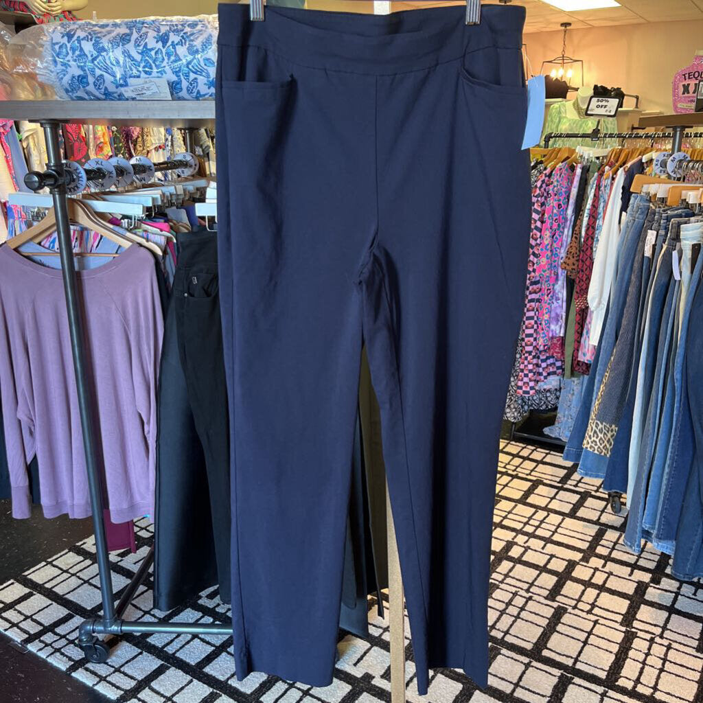 Chicos - Navy Pull On Pants