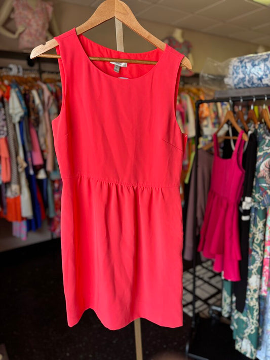 J. Crew - Sleeveless Mini Dress in Watermelon Red