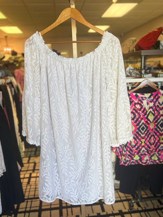 Lilly - Nevie Dress in Resort White
