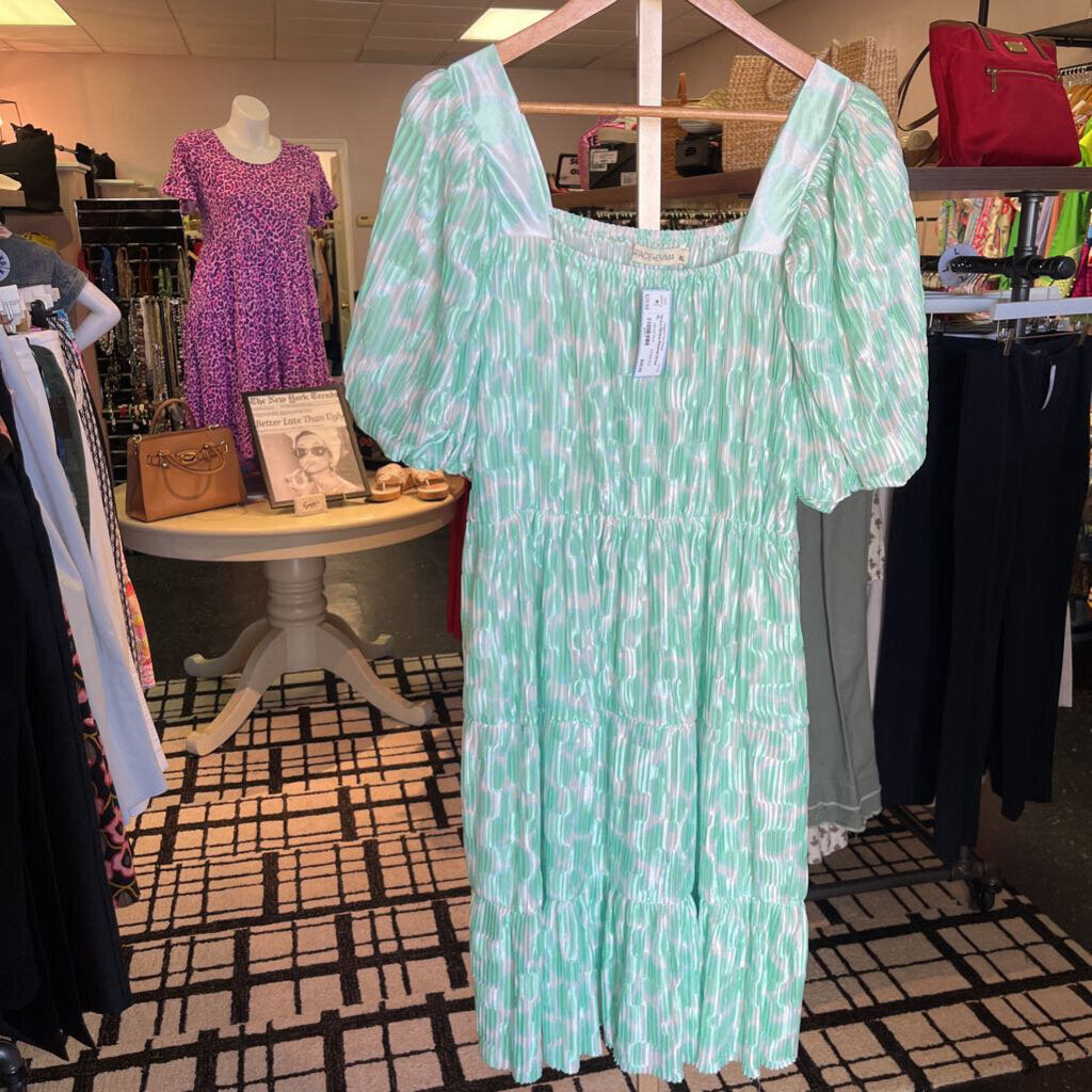 Grace+Emma Pleated Dress