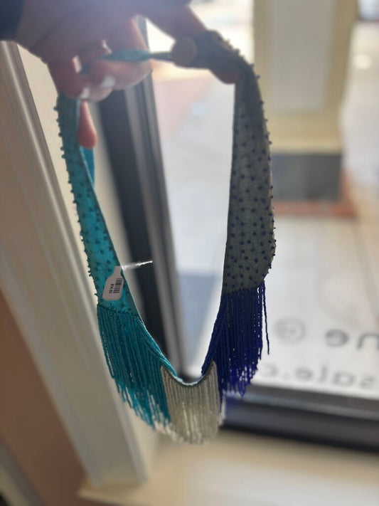 GUC Beaded Scarf Necklace