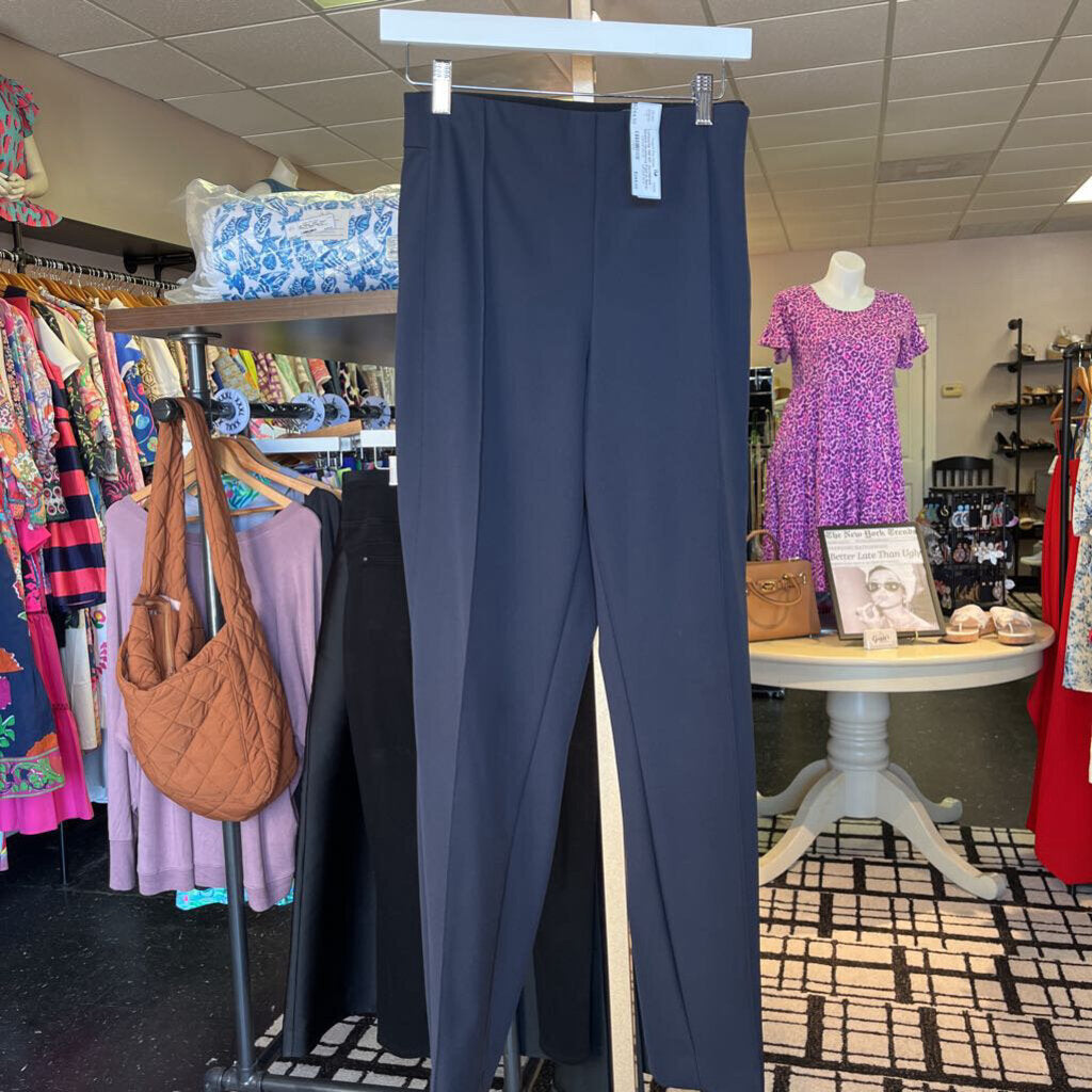 Lafayette 148 NY- Acclaimed Stretch Gramercy Pant in Navy
