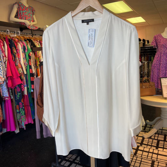 Lafayette 148 NY - LS Silk Blouse in Ivory