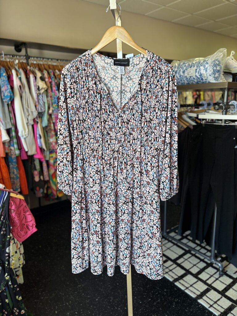 Donna Morgan - LS Floral Dress