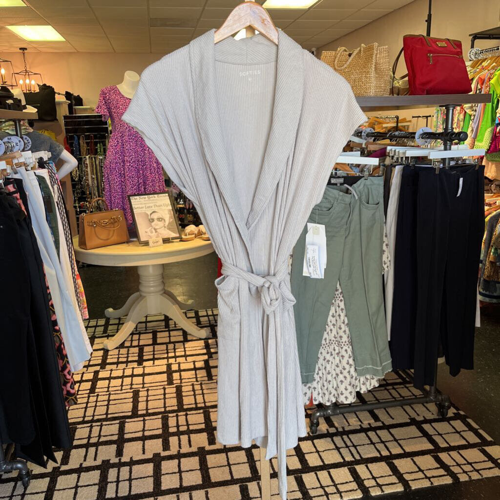 Softies NWT Rib Dream 35" Cap Sleeve Robe