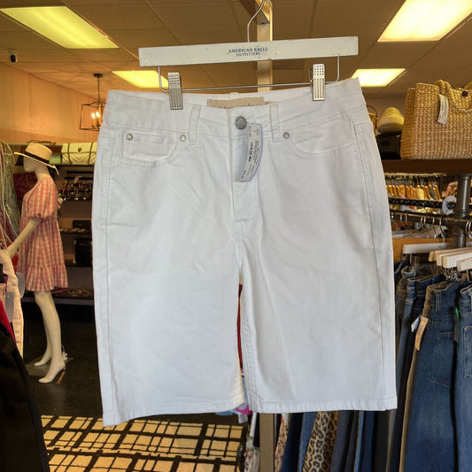 Soft Surroundings - White Denim Shorts